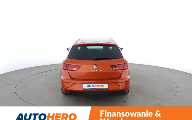 Seat Leon cena 69600 przebieg: 145726, rok produkcji 2018 z Różan małe 562